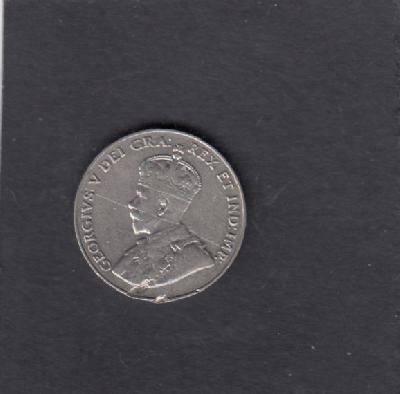 Beschrijving: 5 Cent GEORGIUS V